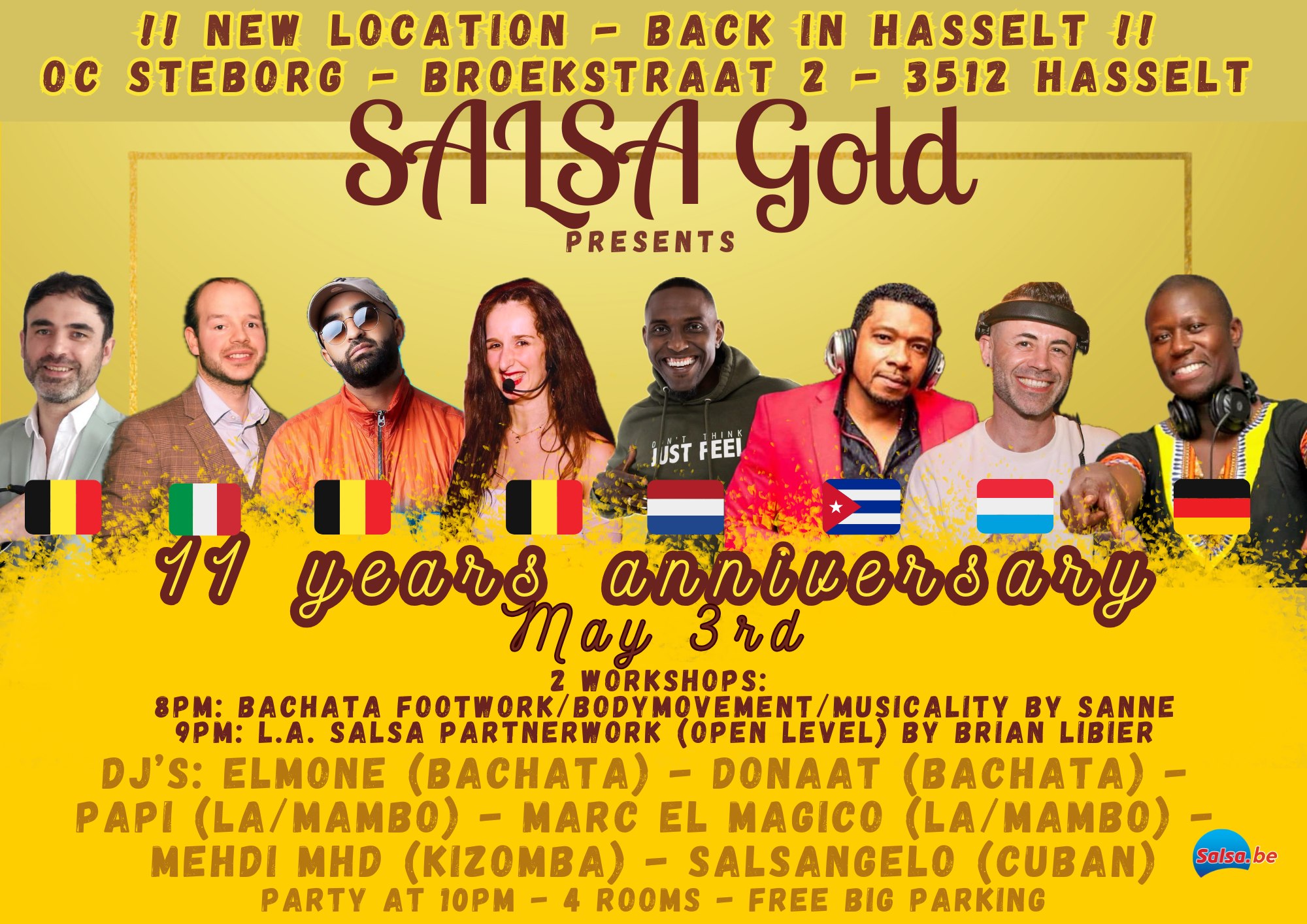 SALSA GOLD GALA - 11 years of Salsa Gold