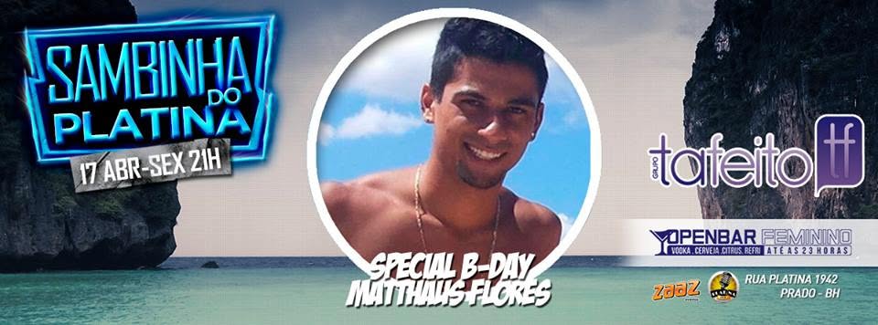 ✰Meu Niver 2.5 SEXTA Sambinha Do Platina