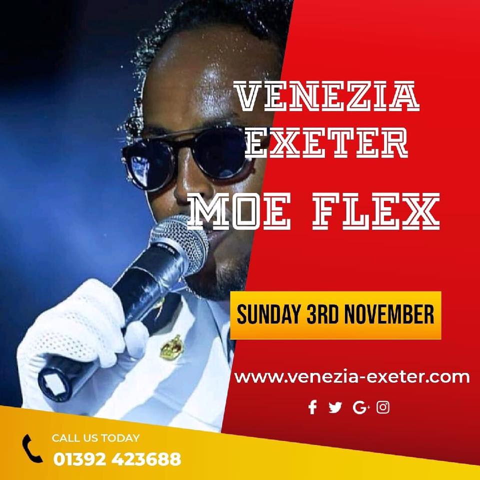 SuperStar Mr Moe Flex coming to Exeter!
