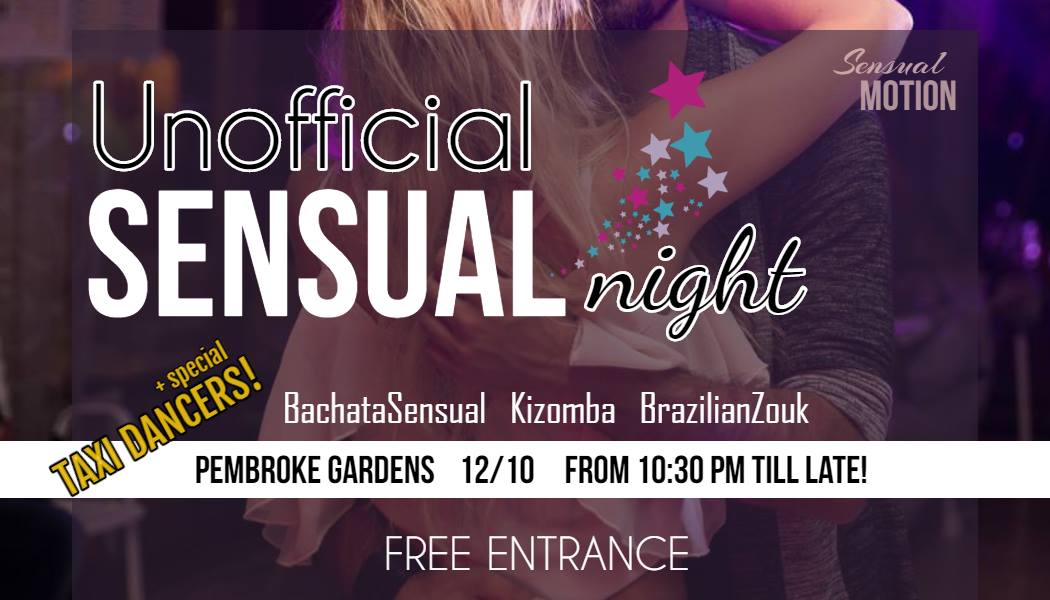 Unofficial Sensual Night - Special Edition!