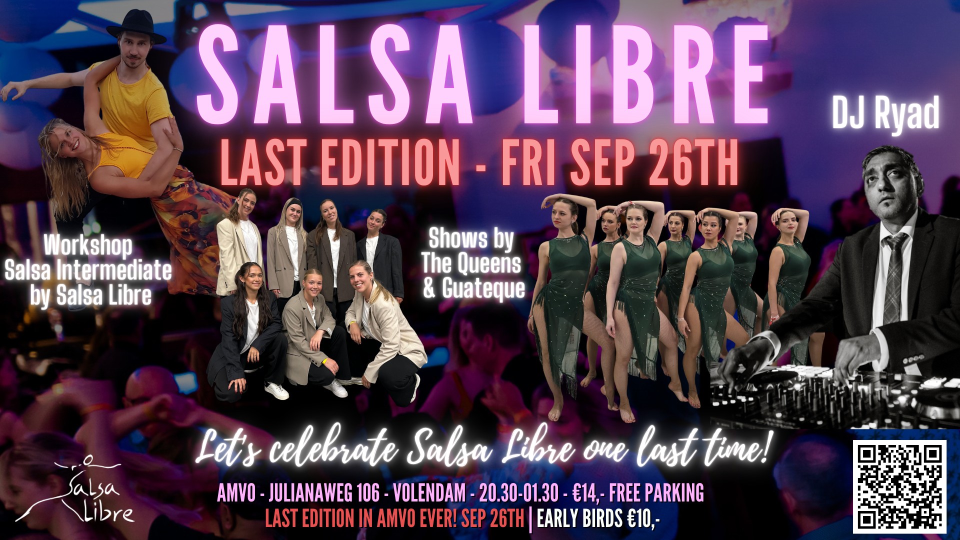 LAST Salsa Libre with Guateque & DJ Ryad!