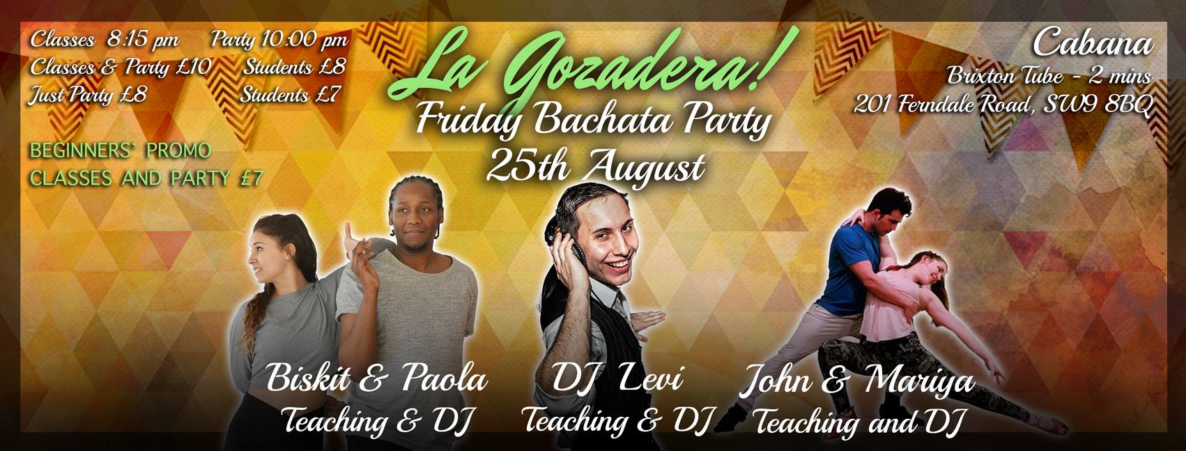 La Gozadera! Friday Bachata Party
