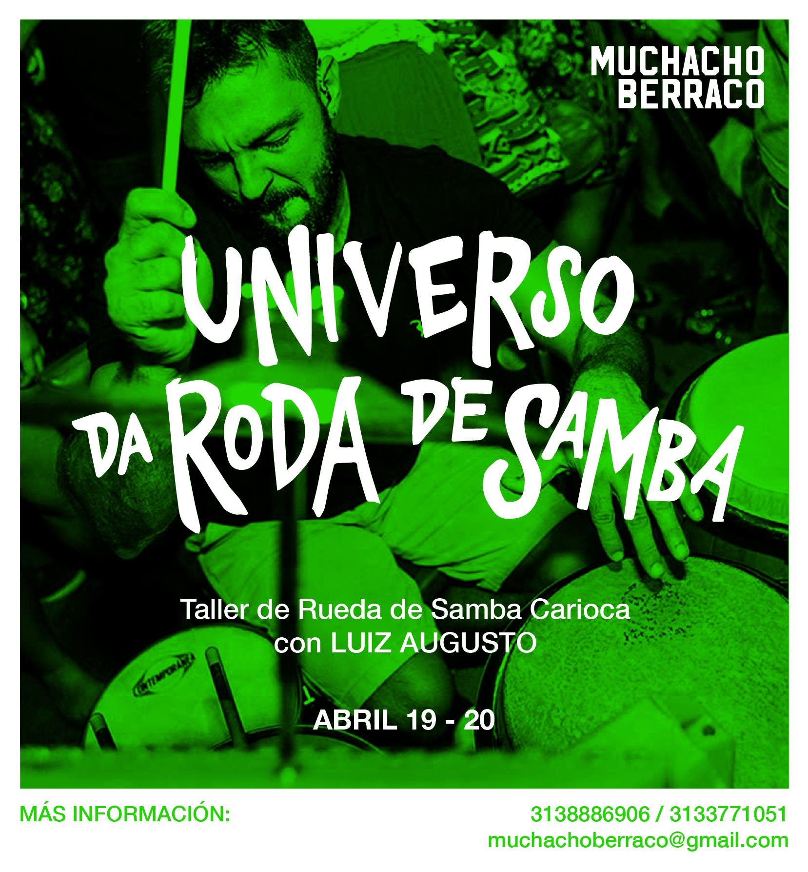 Taller de Samba Carioca con Luiz Augusto
