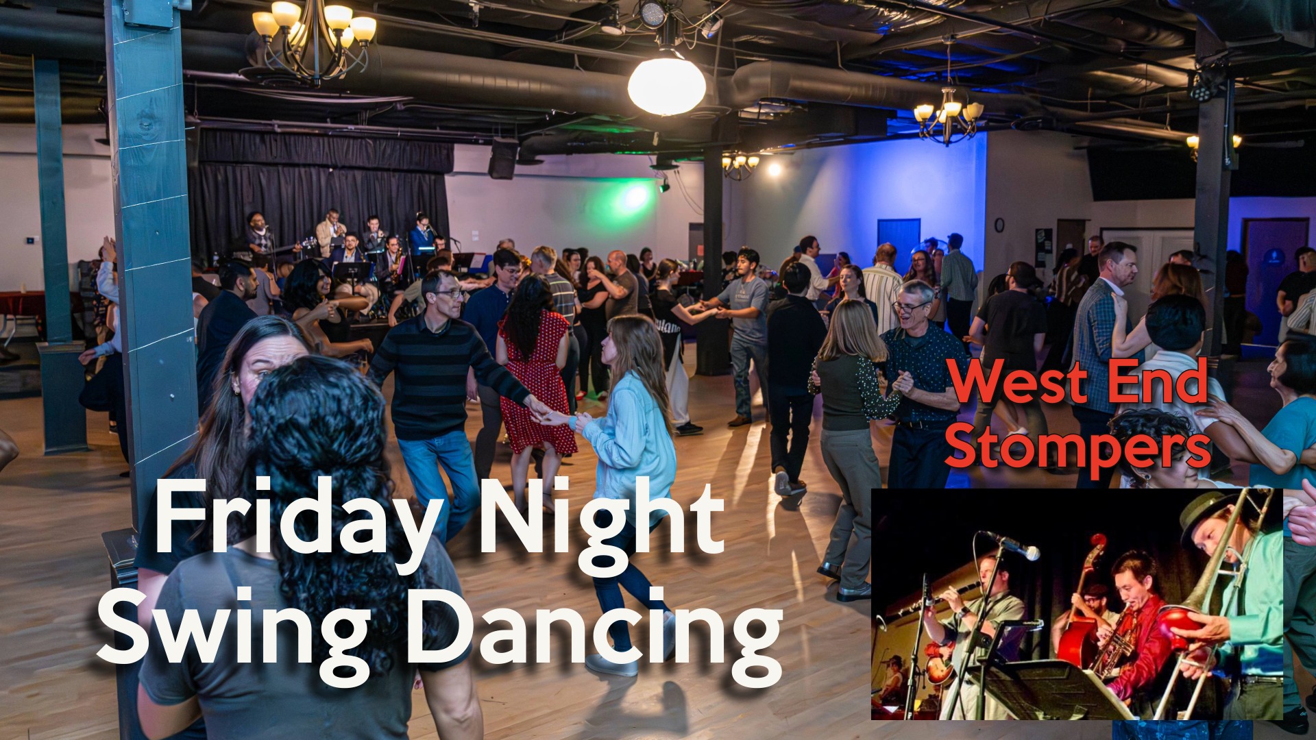 Live Music and Swing Dancing w The West End Stompers