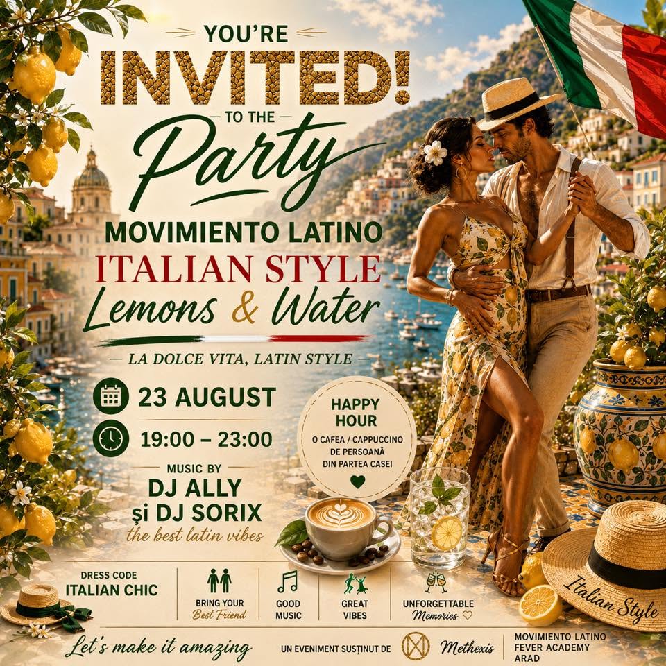 Movimiento Latino ~ Fever Nights ~ lemons & water