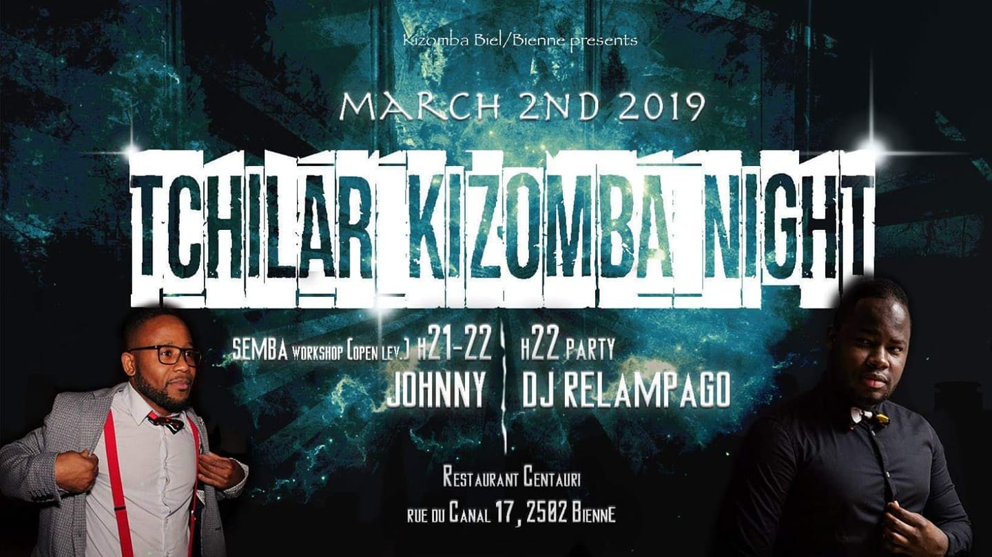 TCHILAR KIZOMBA NIGHT 1FIRST EDITION