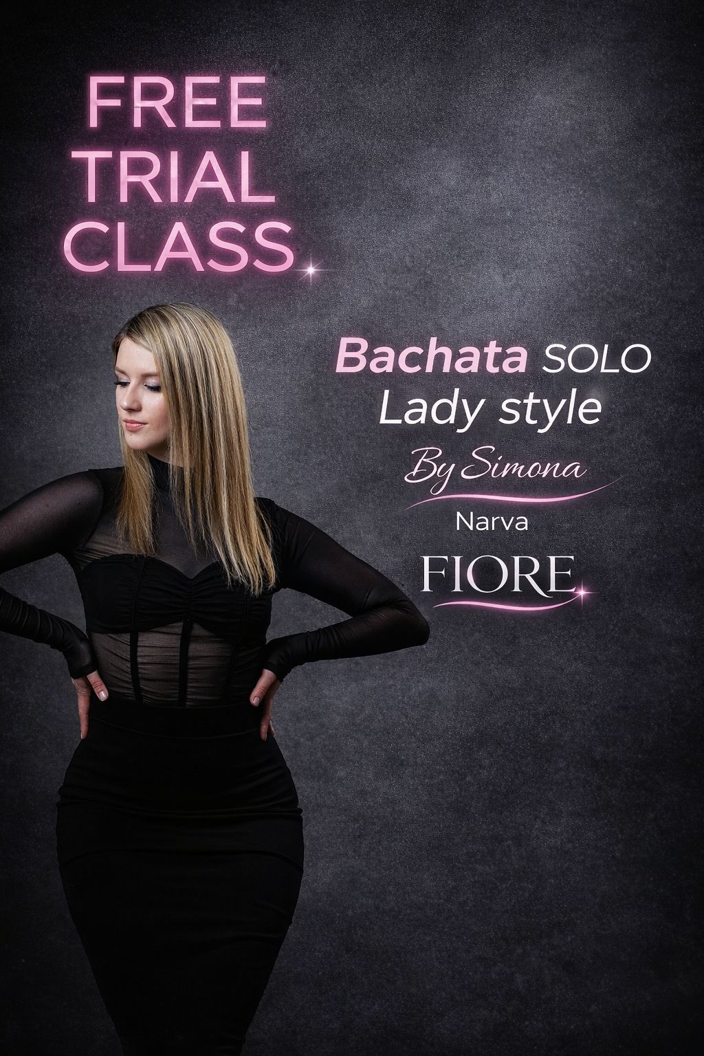 Бесплатный пробный урок✨ BACHATA Solo Lady Style - с нуля (без партнёра)