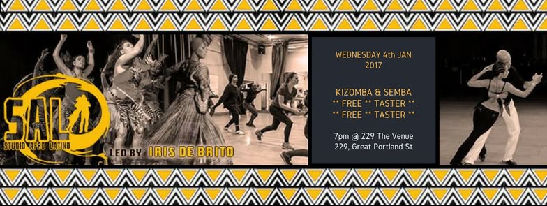 8 Week Kizomba & Semba Course on Wednesdays