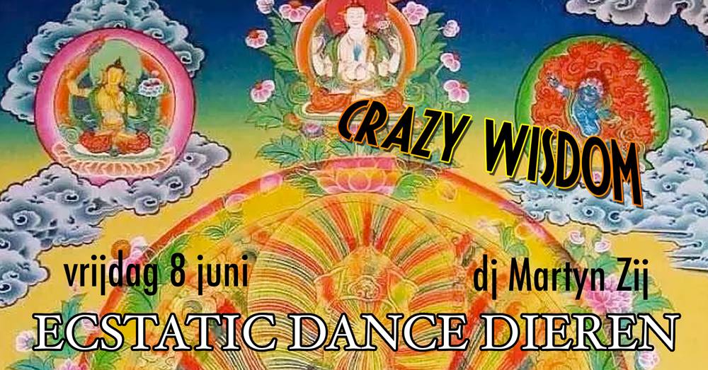 Ecstatic Friday 8 juni Dieren dj Martyn 'Crazy Wisdom'