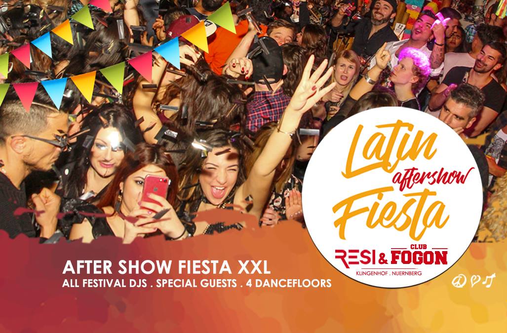 Latin Airport Festival AFTER SHOW Fiesta xxl at RESI and FOGON