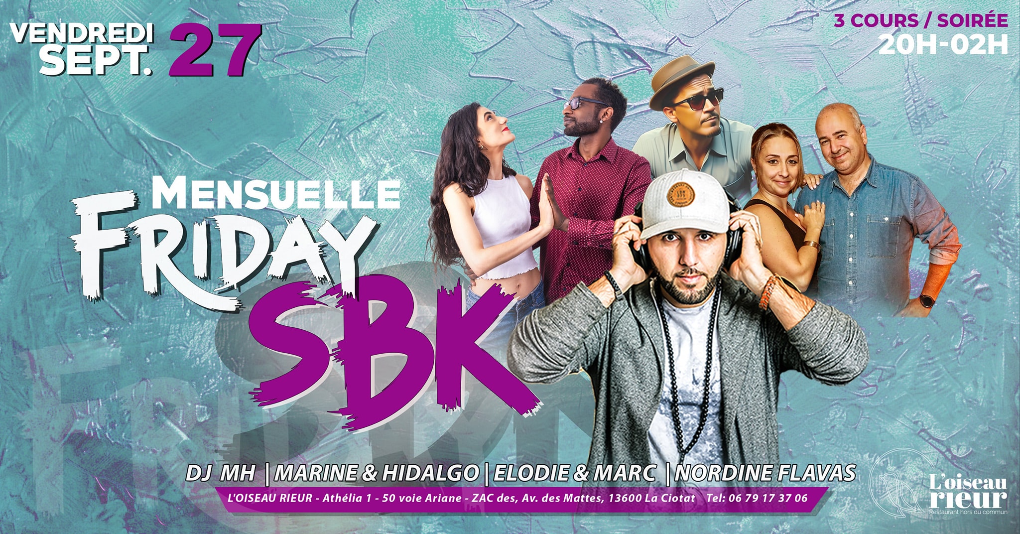 OPENING MENSUELLE AFROLATINO SBK