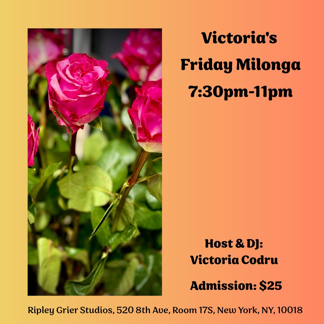 Victoria's Friday Milonga