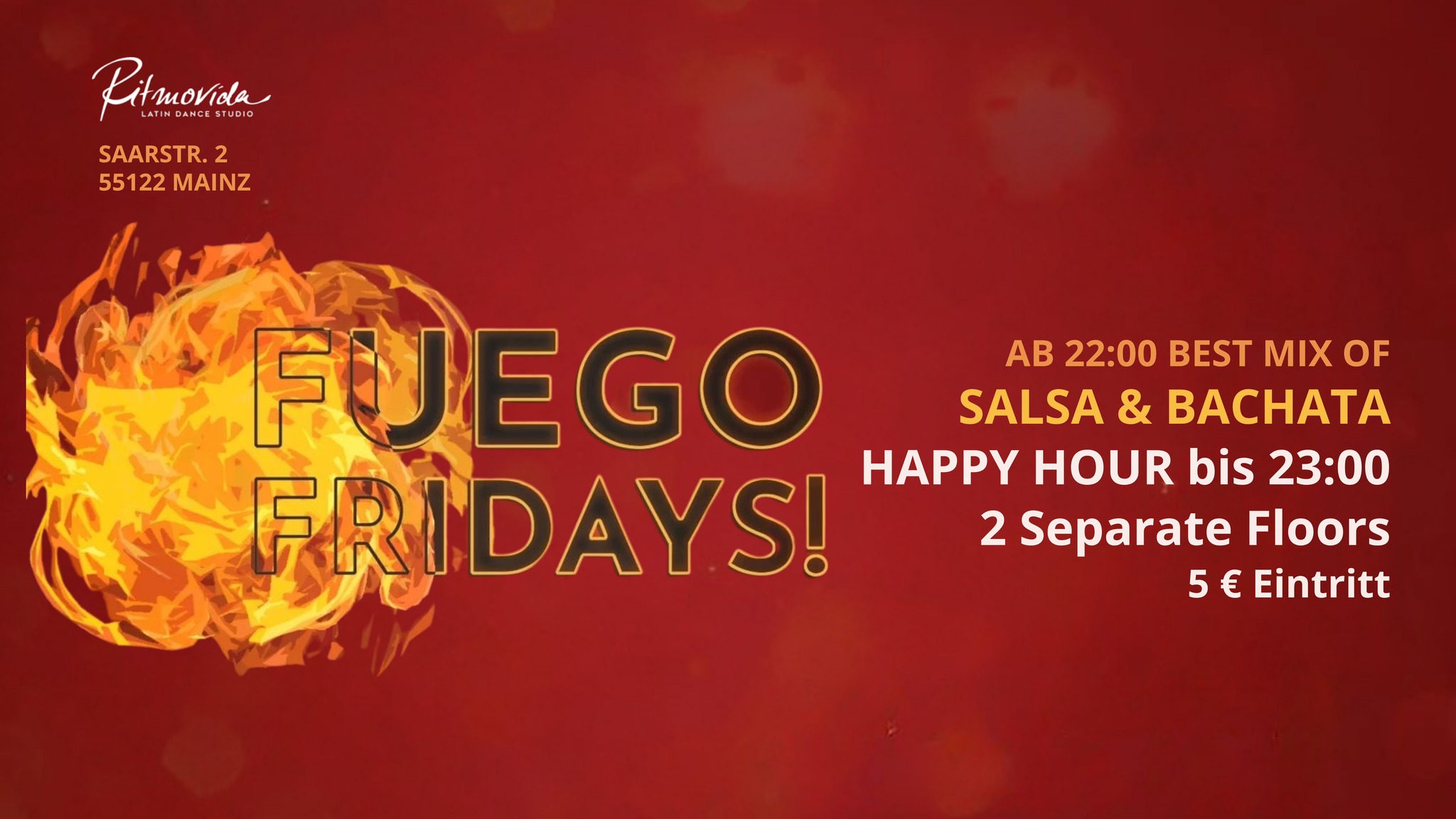 Fuego Friday - Salsa Bachata Party Mainz