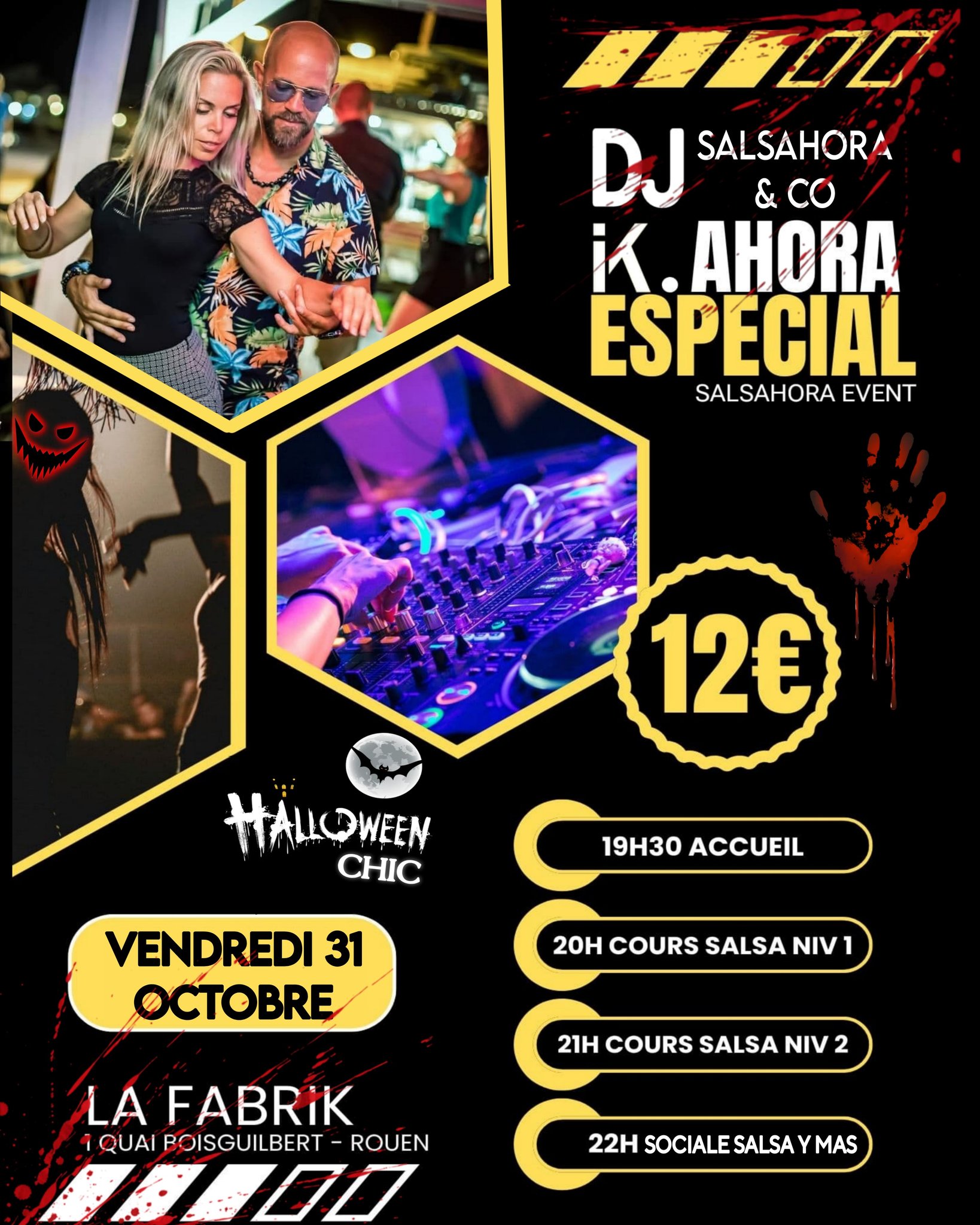 Sals'Halloween - Fabrik - ROUEN