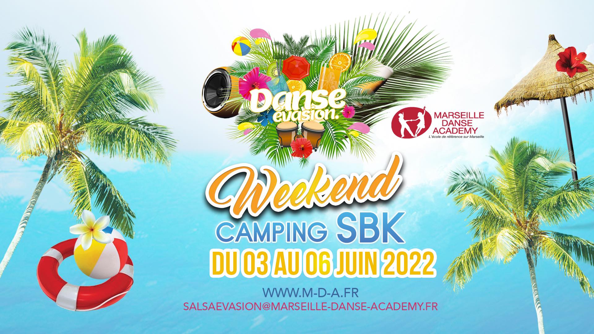 Danse Évasion du 3 au 6 juin 2022