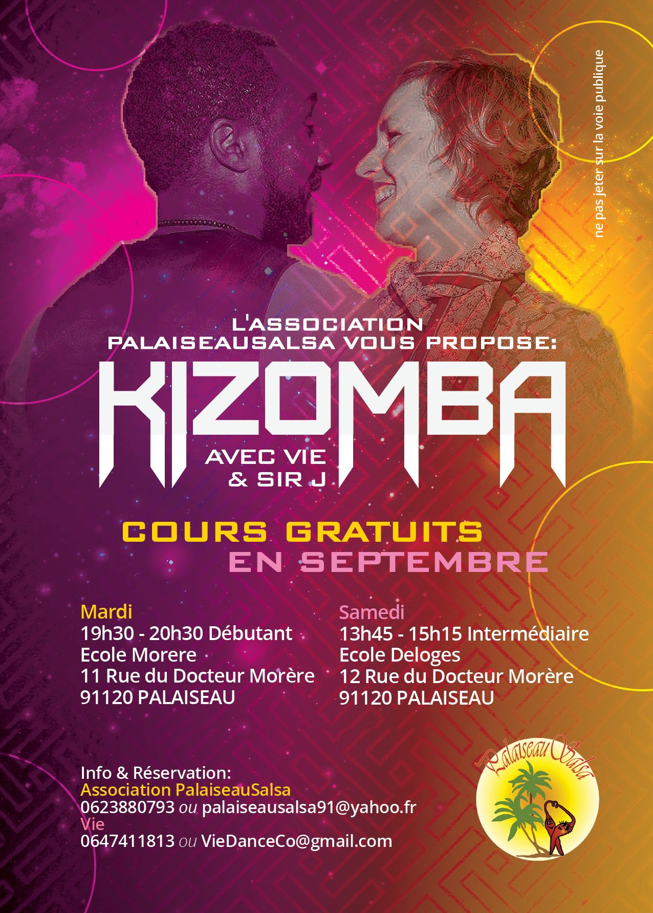 Kizomba à Palaiseau - Vie & Sir J