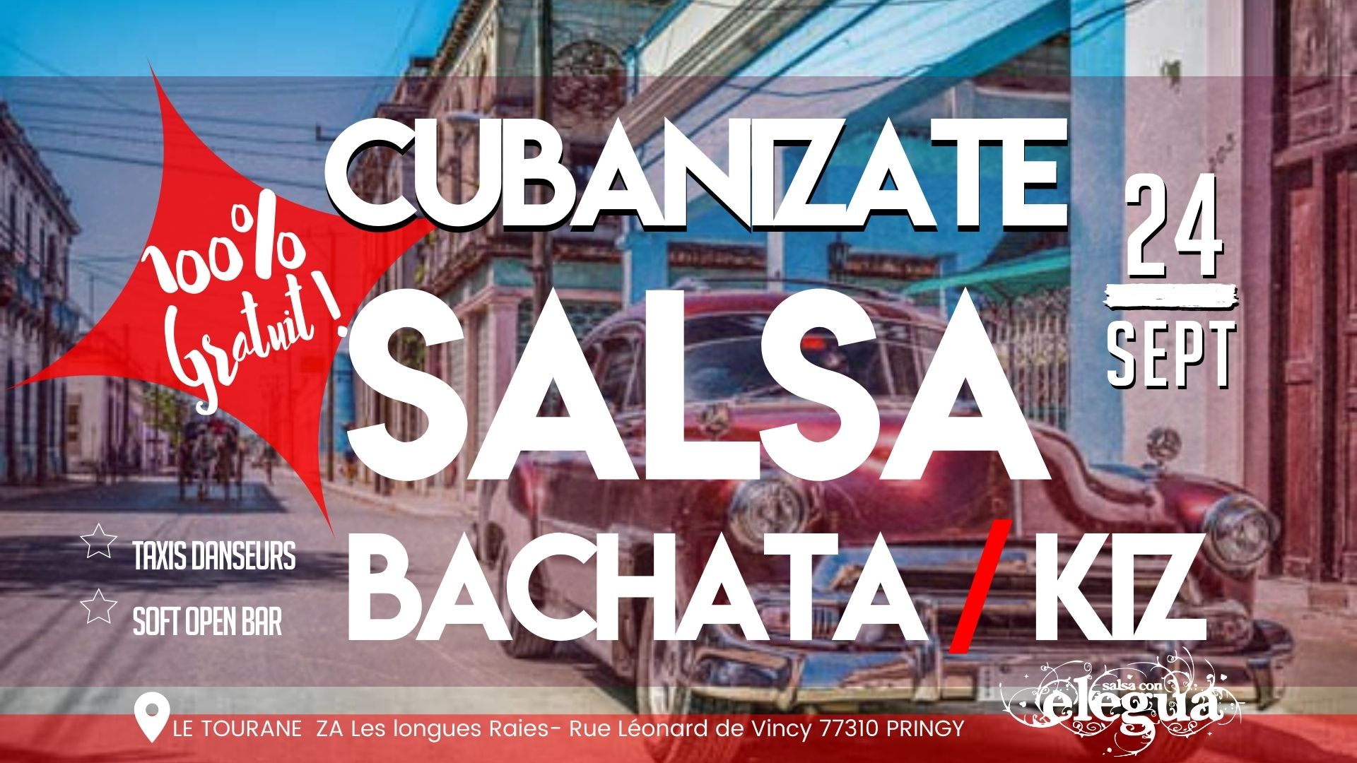Soirée CUBANIZATE 100% GRATUITE