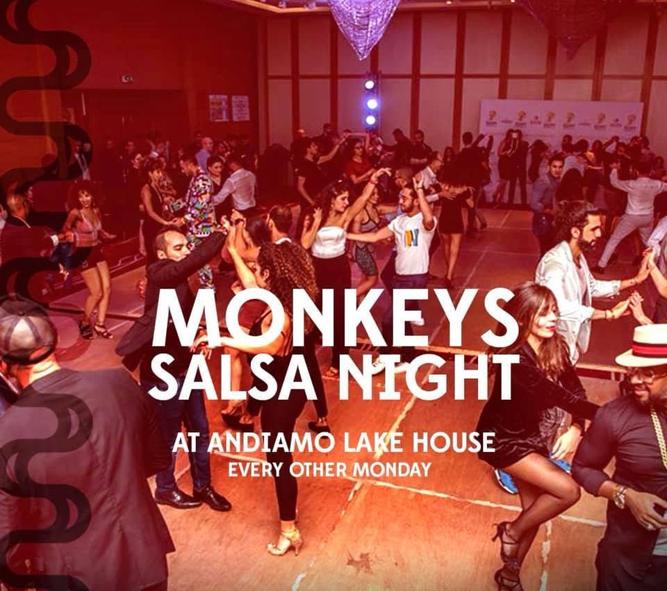 Brass Monkeys Salsa Night @Andiamo- The Lake House