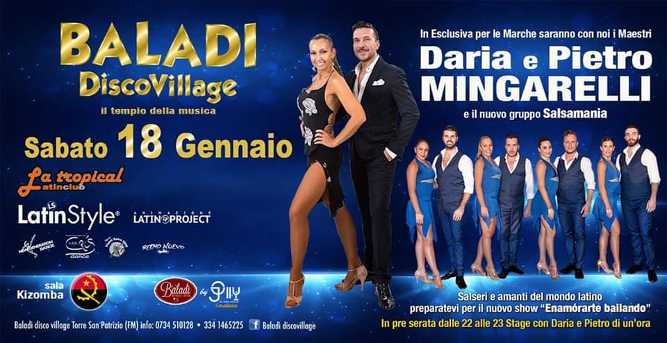 Daria & Pietro Mingarelli @ BALADI' DiscoVillage