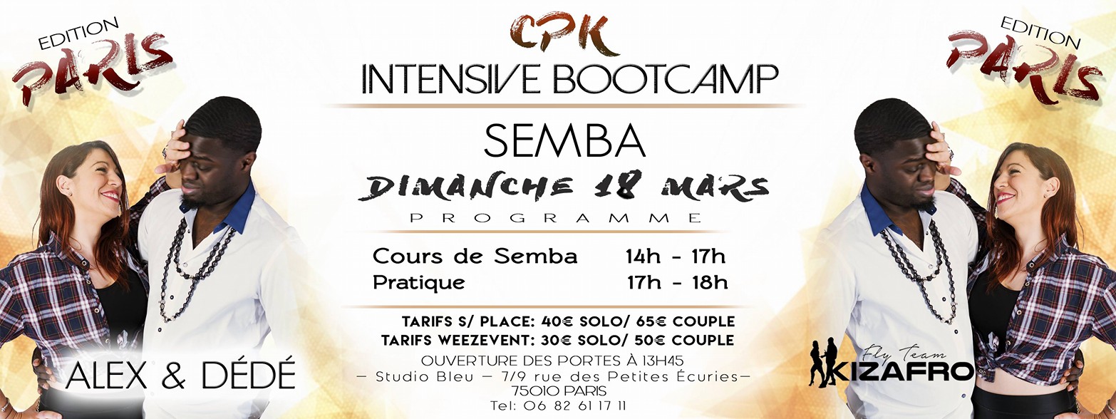CPK Intensive Bootcamp Semba Paris Edition Avec Alex Et Dede