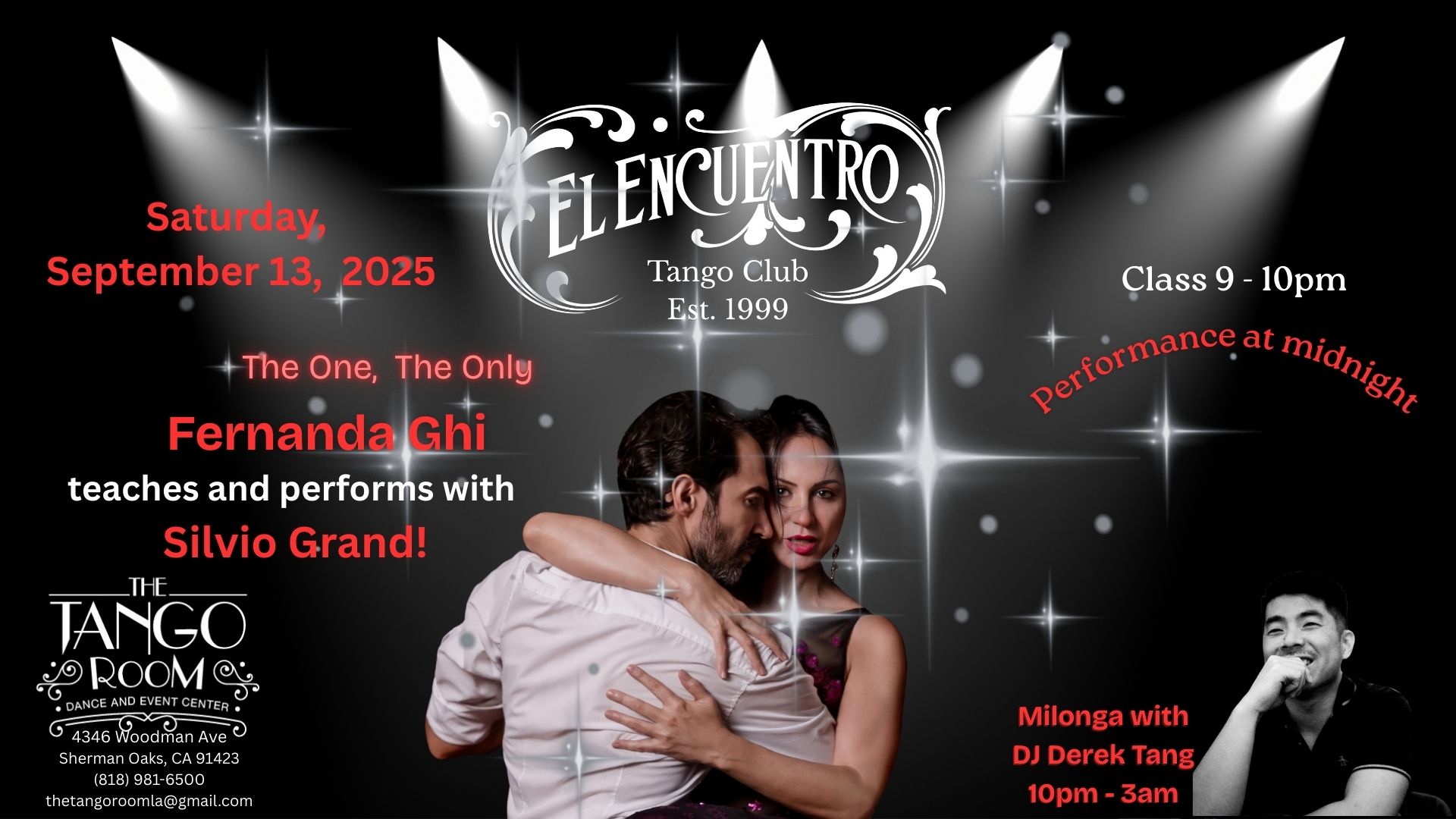 FERNANDA GHI & SILVIO GRAND TEACH & PERFORM at EL ENCUENTRO!