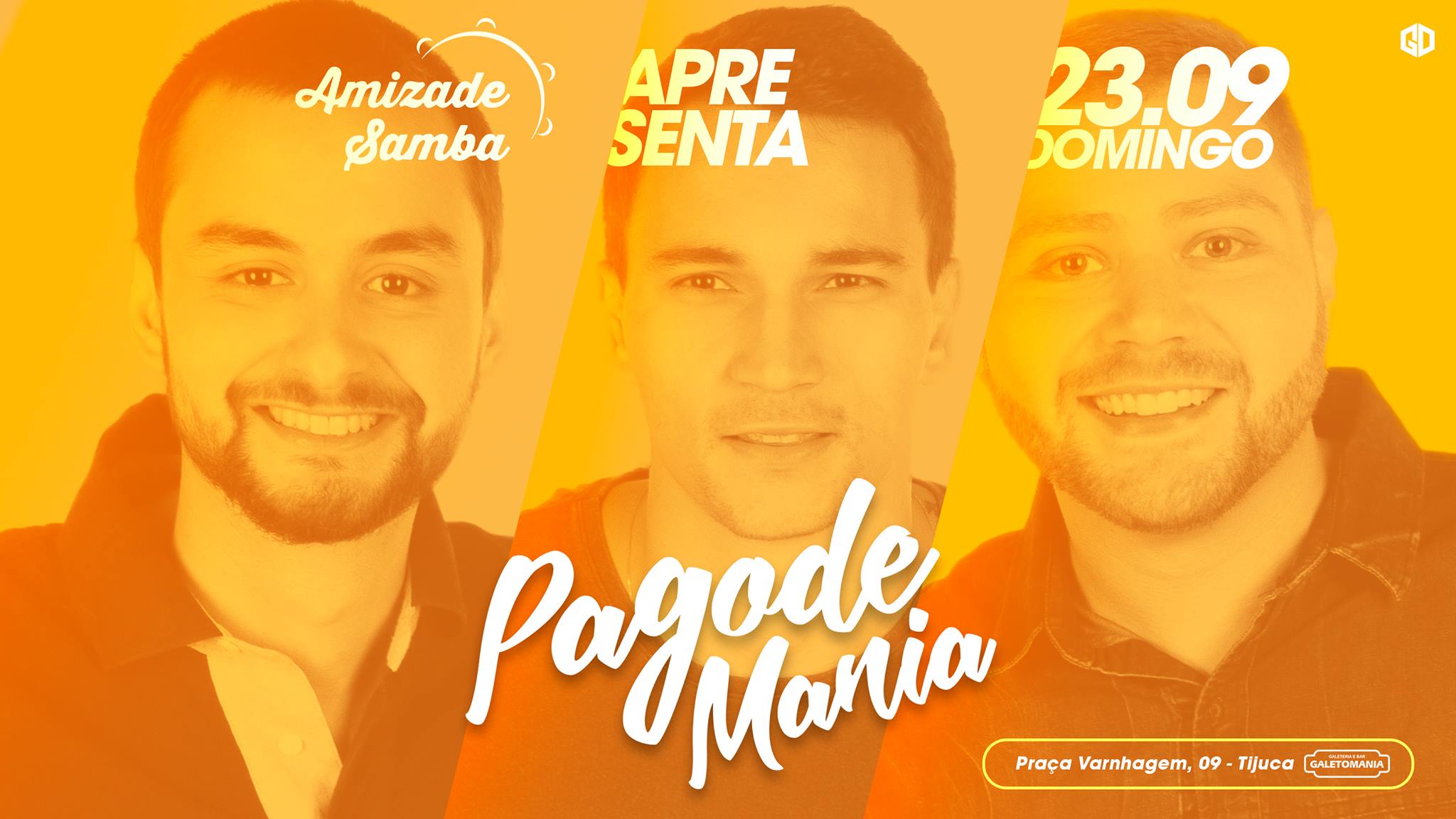 Pagode Mania Amizade Samba - Dom (23 09)