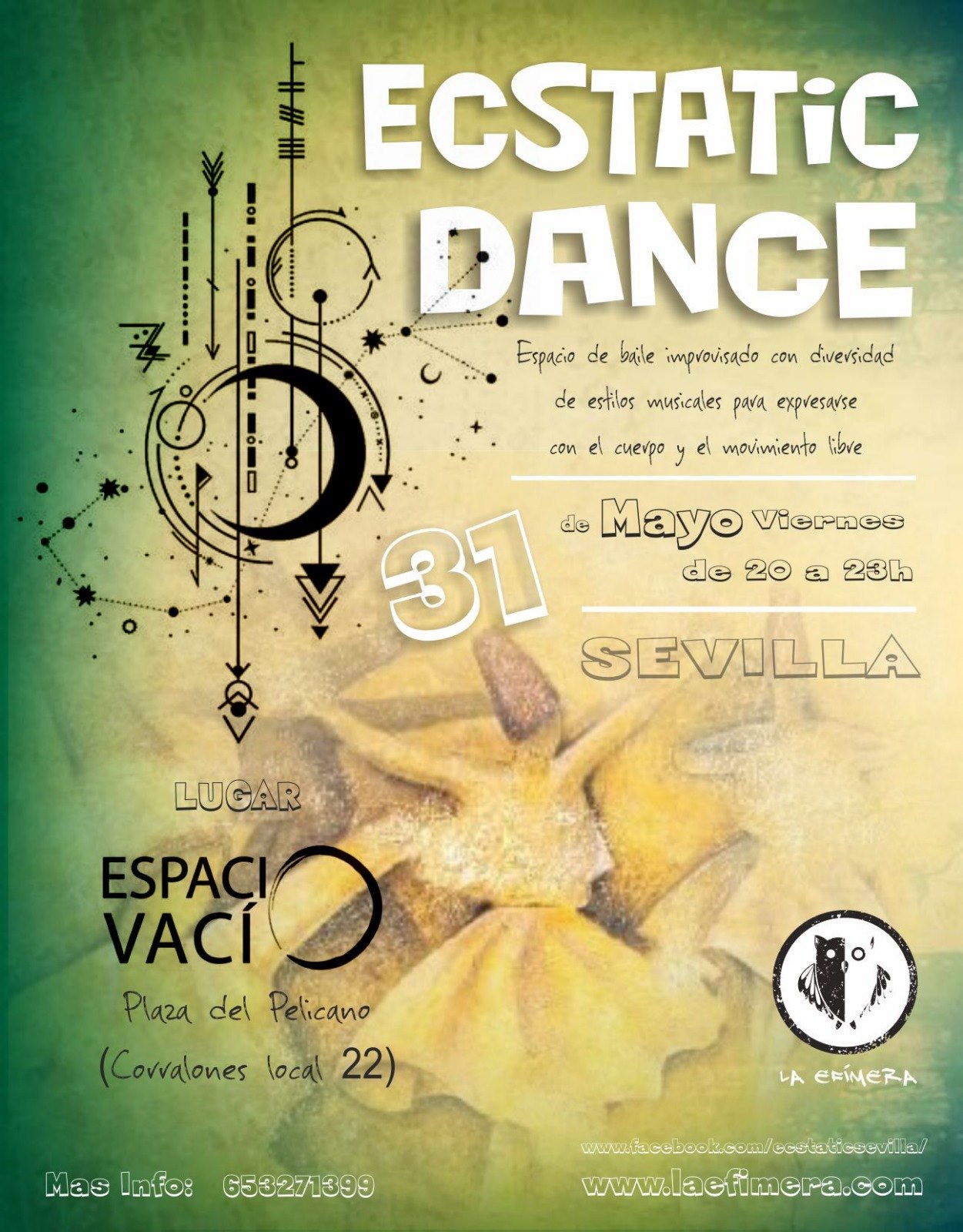 Ecstatic Dance Sevilla con la Efímera
