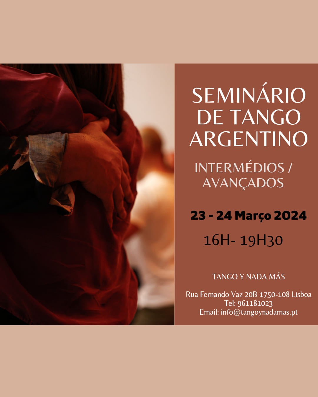 Seminário de Tango Argentino - Intermédios Avançados