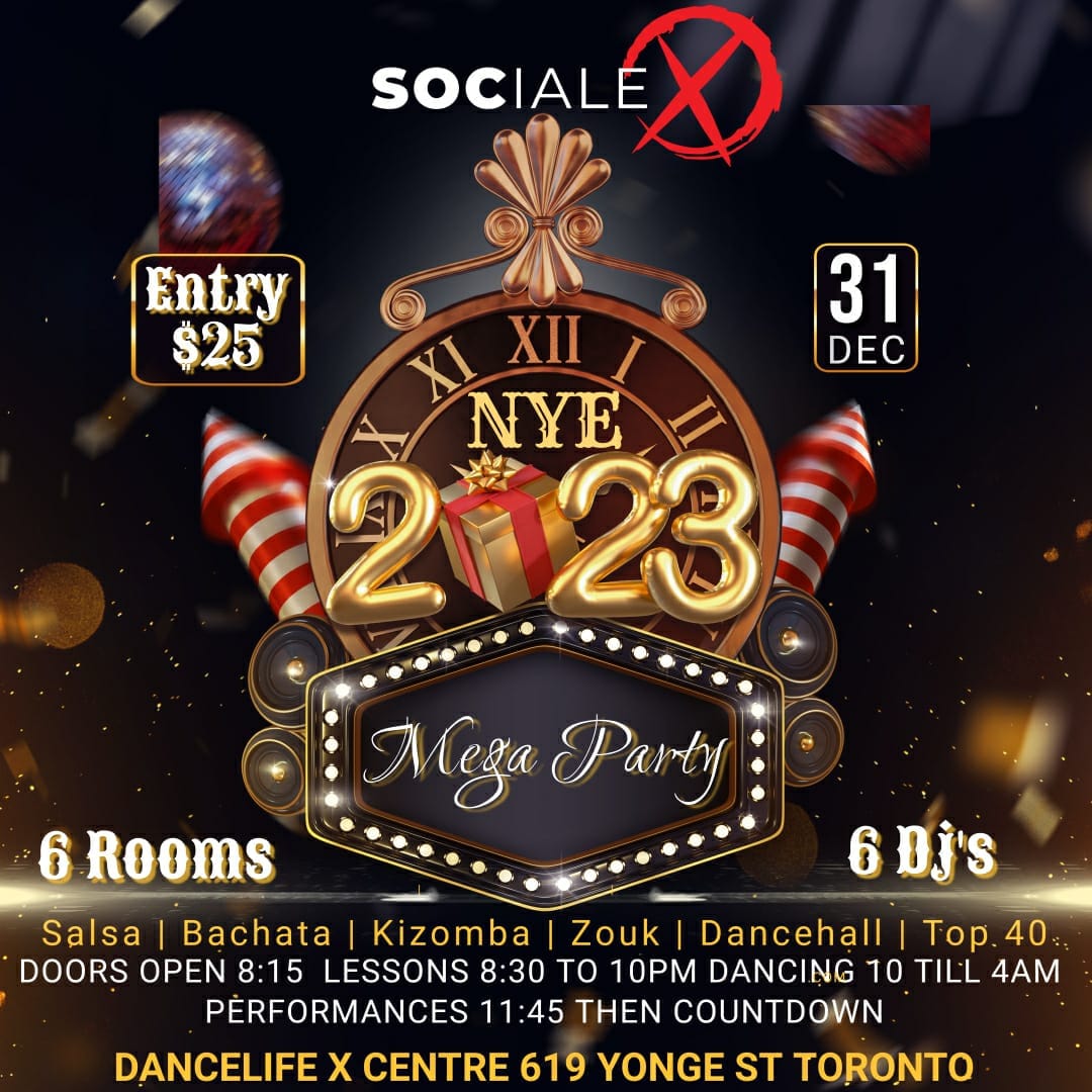 NYE SOCIALE ❌ MEGA PARTY 2023