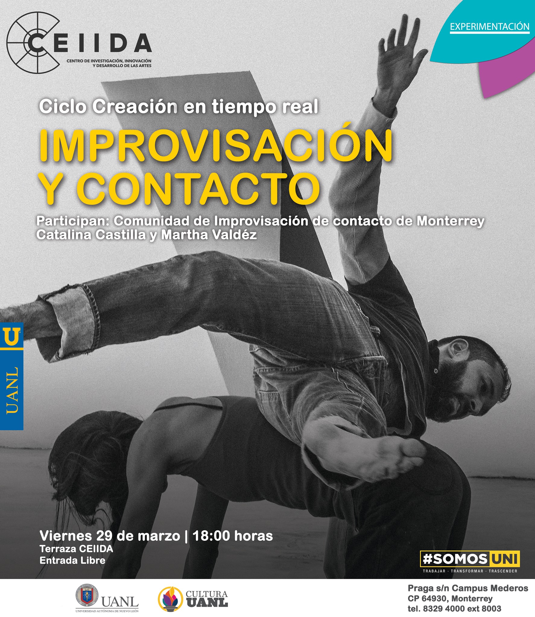 Ciclo Creación en tiempo real. Improvisación de contacto