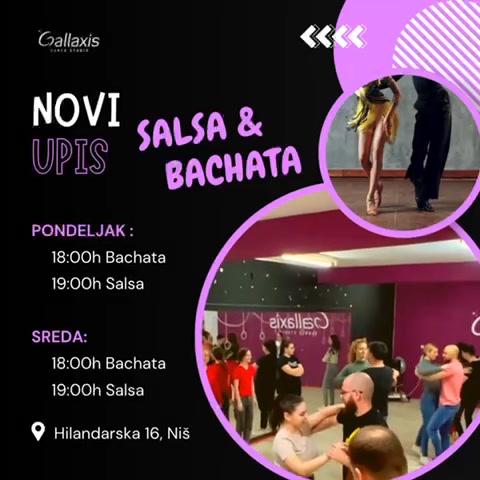 Bachata & Salsa Novi Upis - 2 po ceni jednog