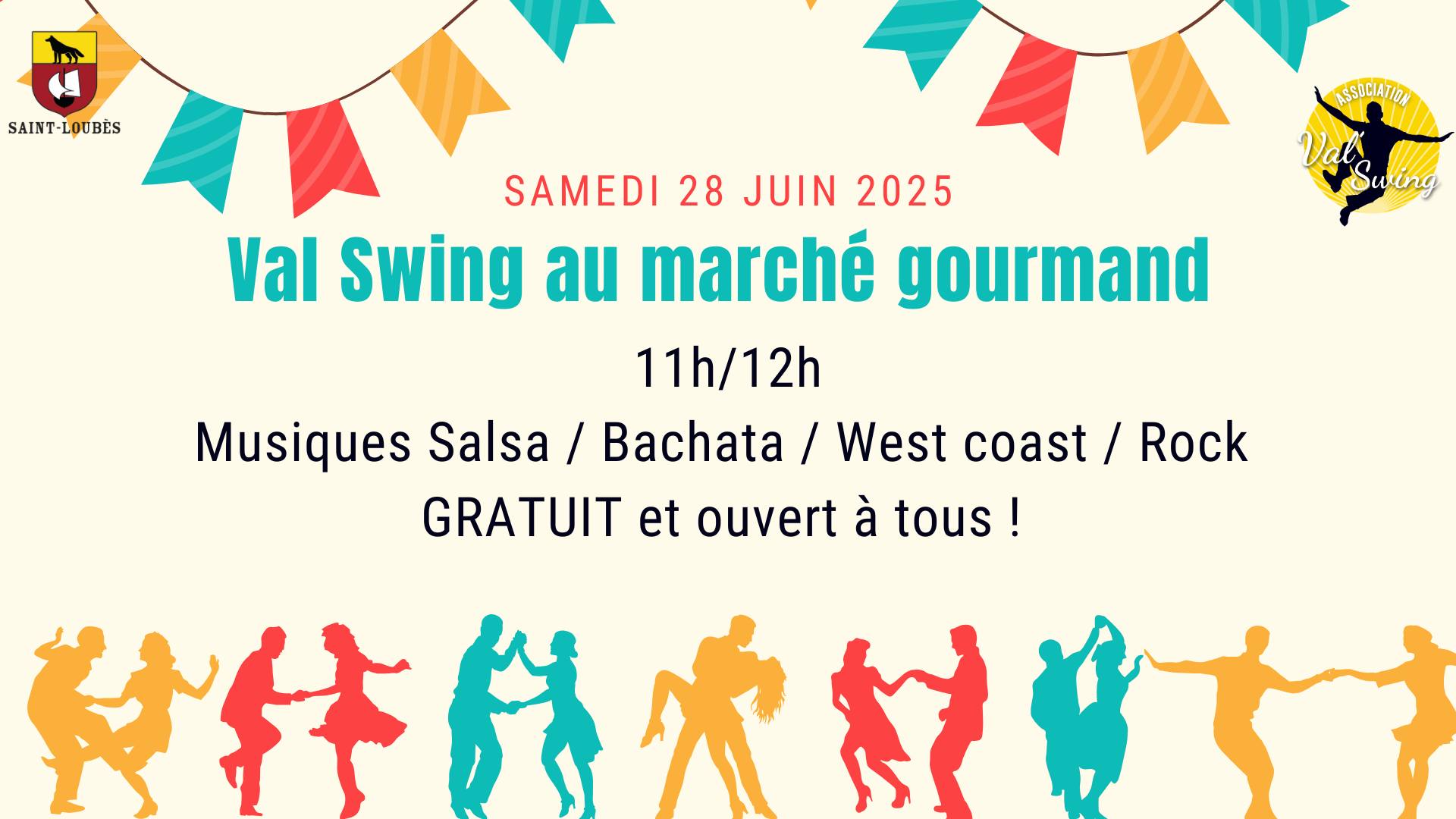 Pratique libre multidanses au marché gourmand de St Loubès