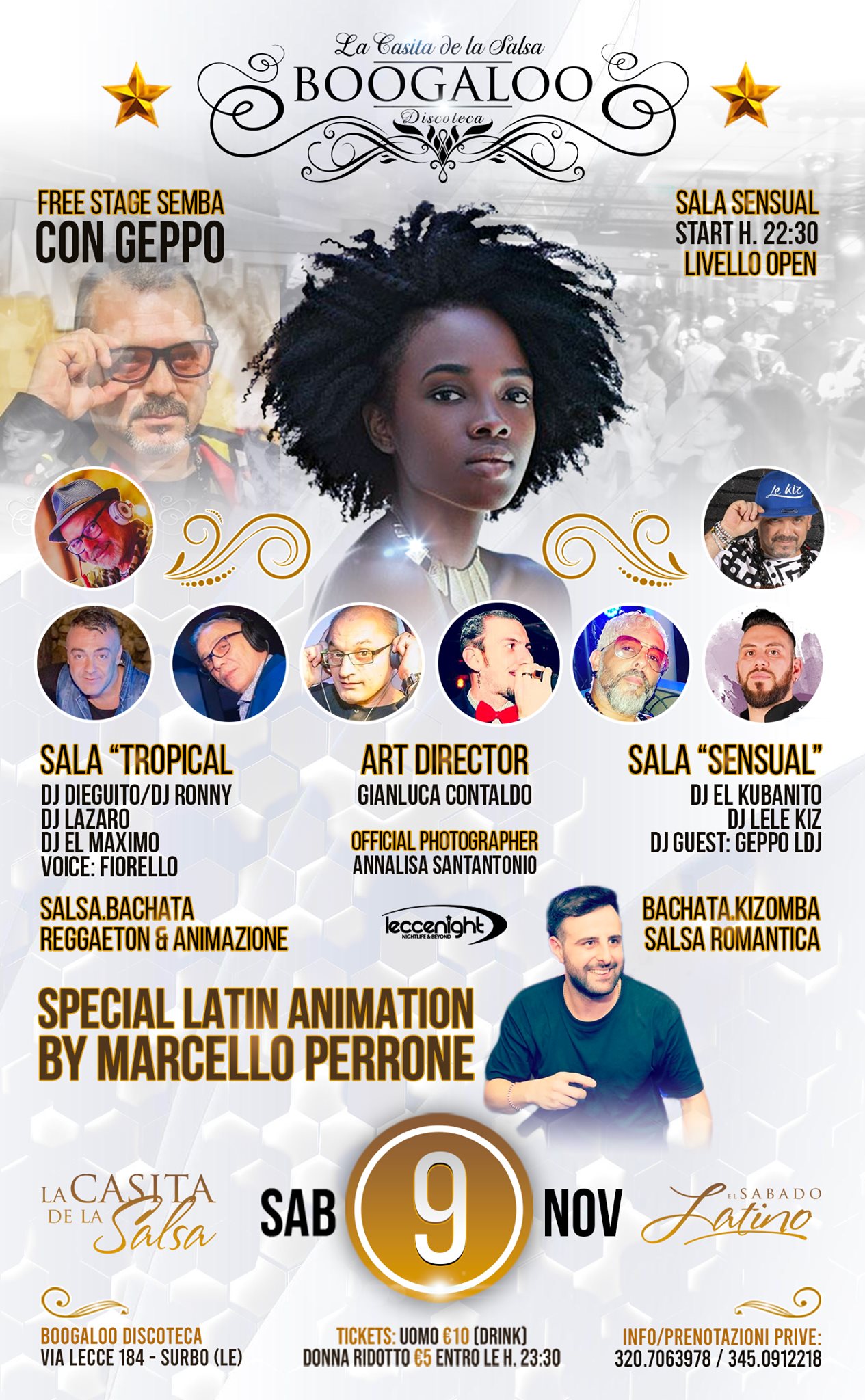 Free Stage Semba - Boogaloo "El Sabado Latino" 9 Novembre 2019