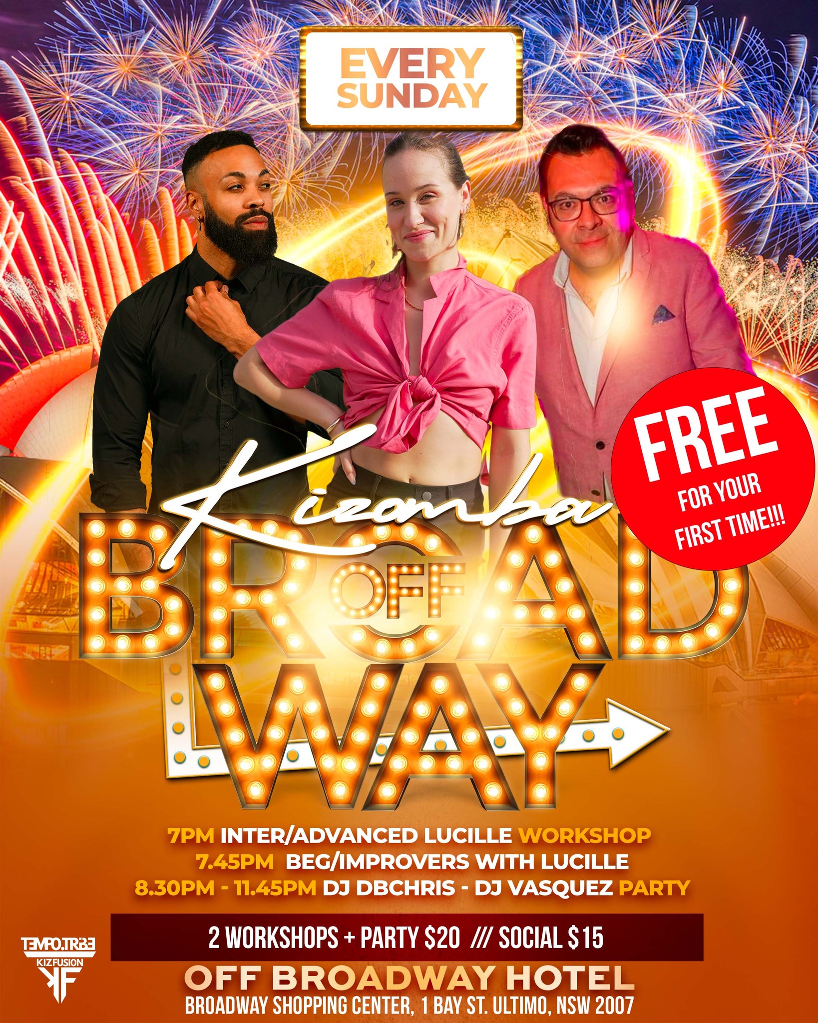 K.O.B - Kizomba Party! 2 Workshops! Party!!
