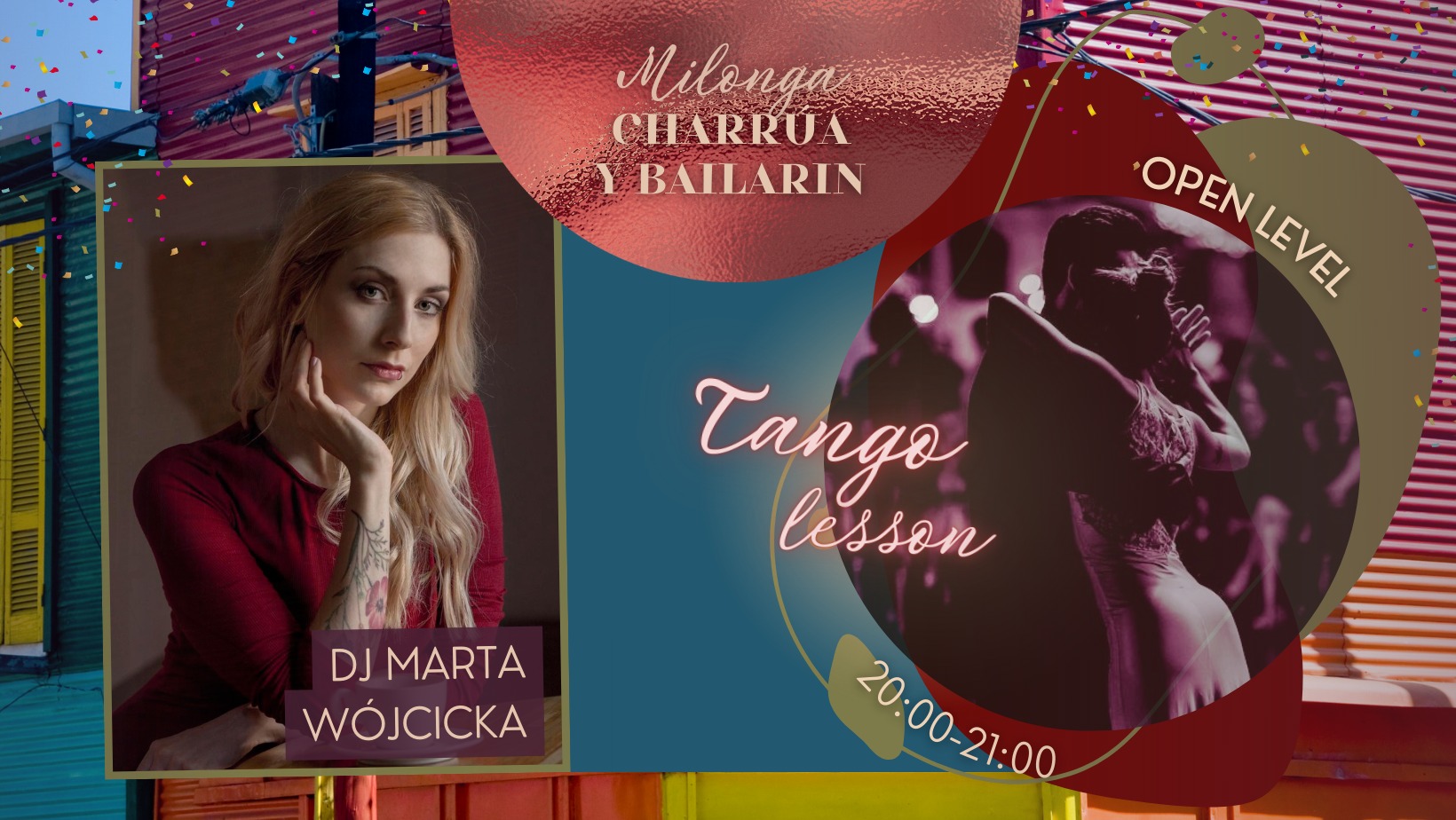 Milonga Charrúa y Bailarín - DJ Martita & Lesson!