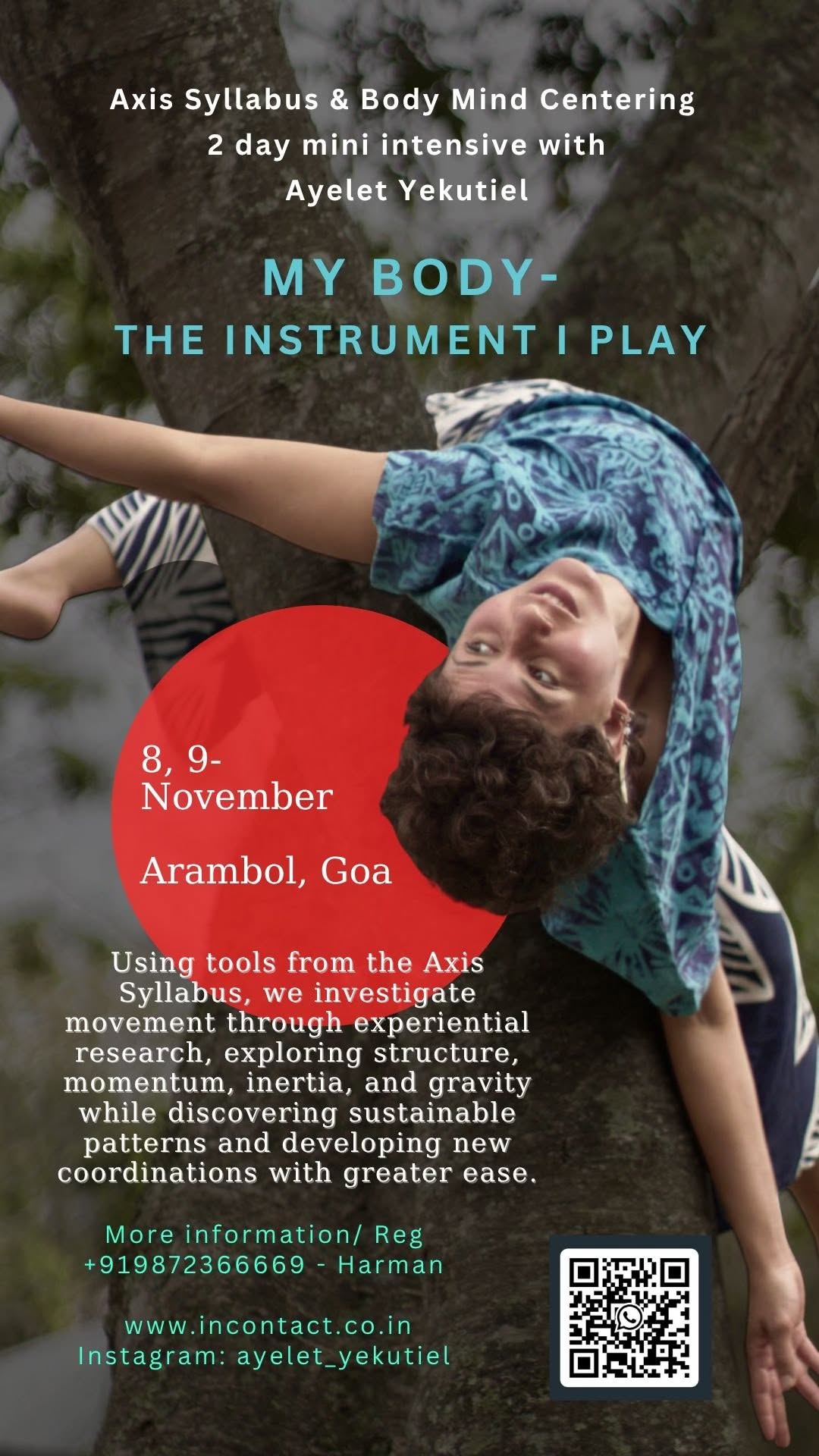 My Body - The Instrument I Play Workshop with Ayelet Yekutiel