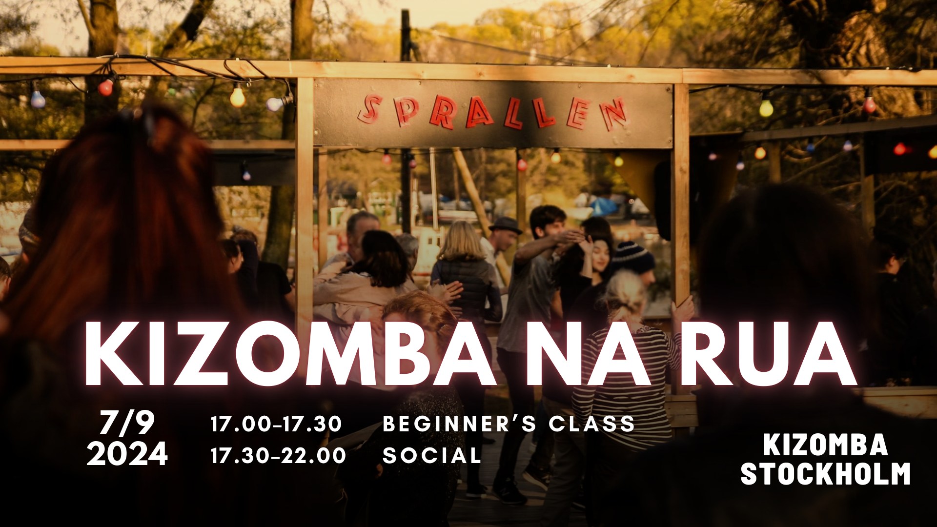 Kizomba Na Rua - LAST SUMMER OUTDOOR