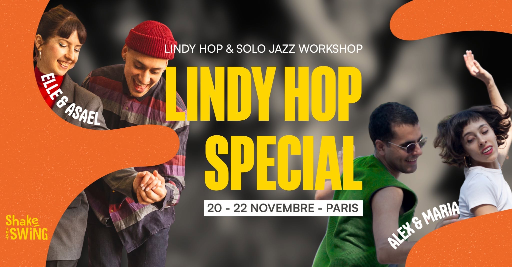 LINDY HOP SPECIAL WITH ELLE-ASAEL & ALEX-MARIA