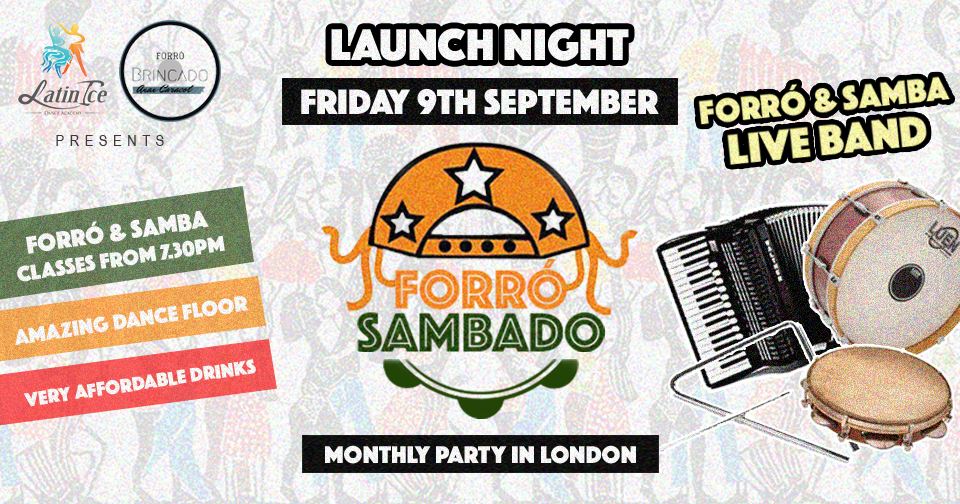 Forró Sambado PARTY Launch Night