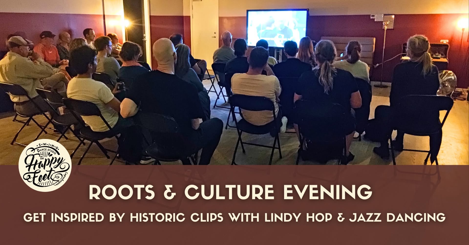 Roots & Culture Evening - get inspired by historic clips with Lindy Hop & jazz dancing