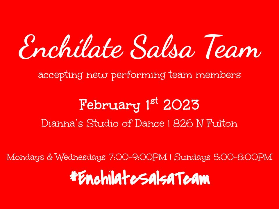 Join Enchílate Salsa Team!