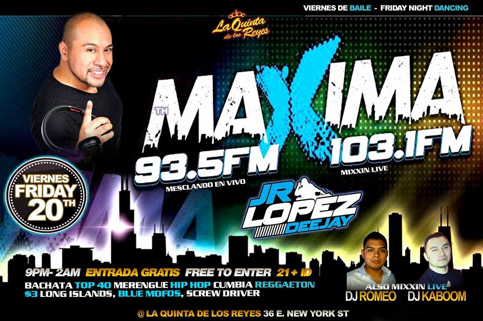 DANCE PARTY WITH *A MAXIMA*93.5 & 103.1