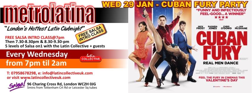 METROLATINA “CUBAN FURY” PARTY