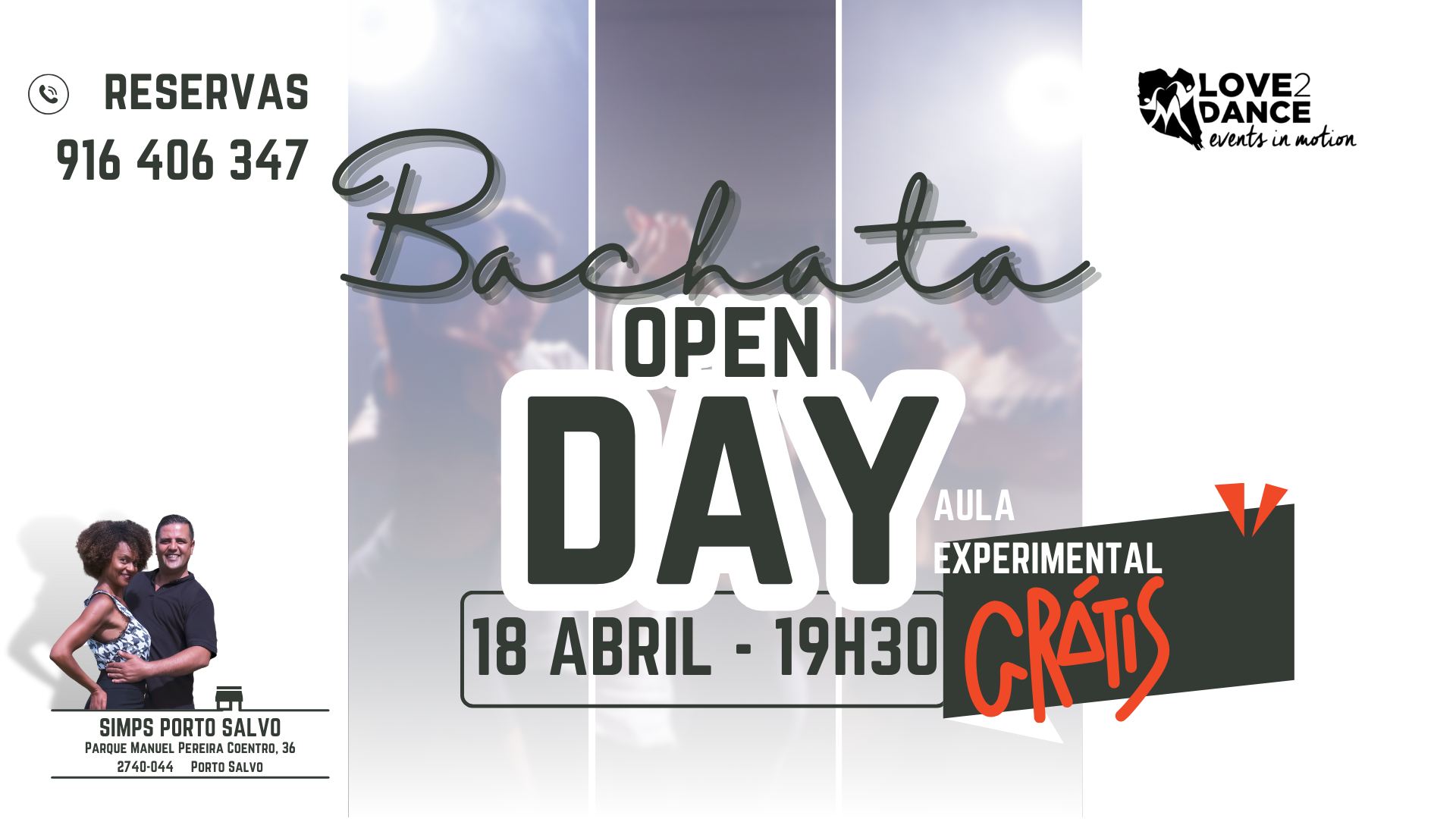 OPEN DAY BACHATA - Porto Salvo Oeiras
