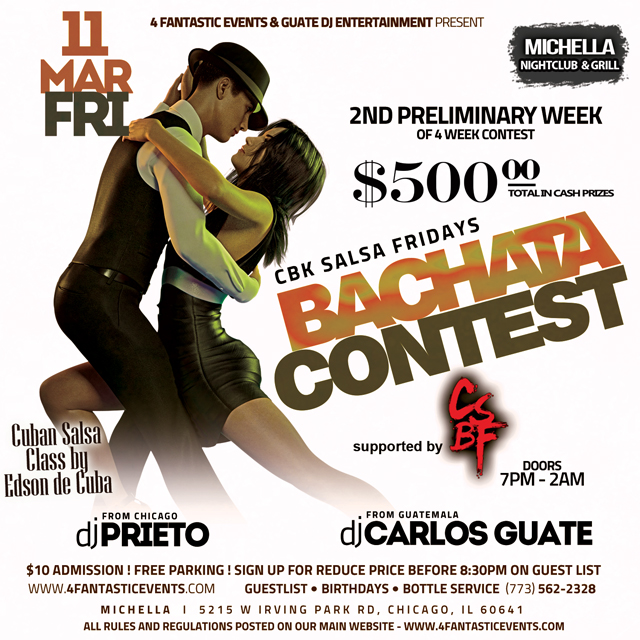 CBK Salsa Friday - Bachata Contest (2nd Week)