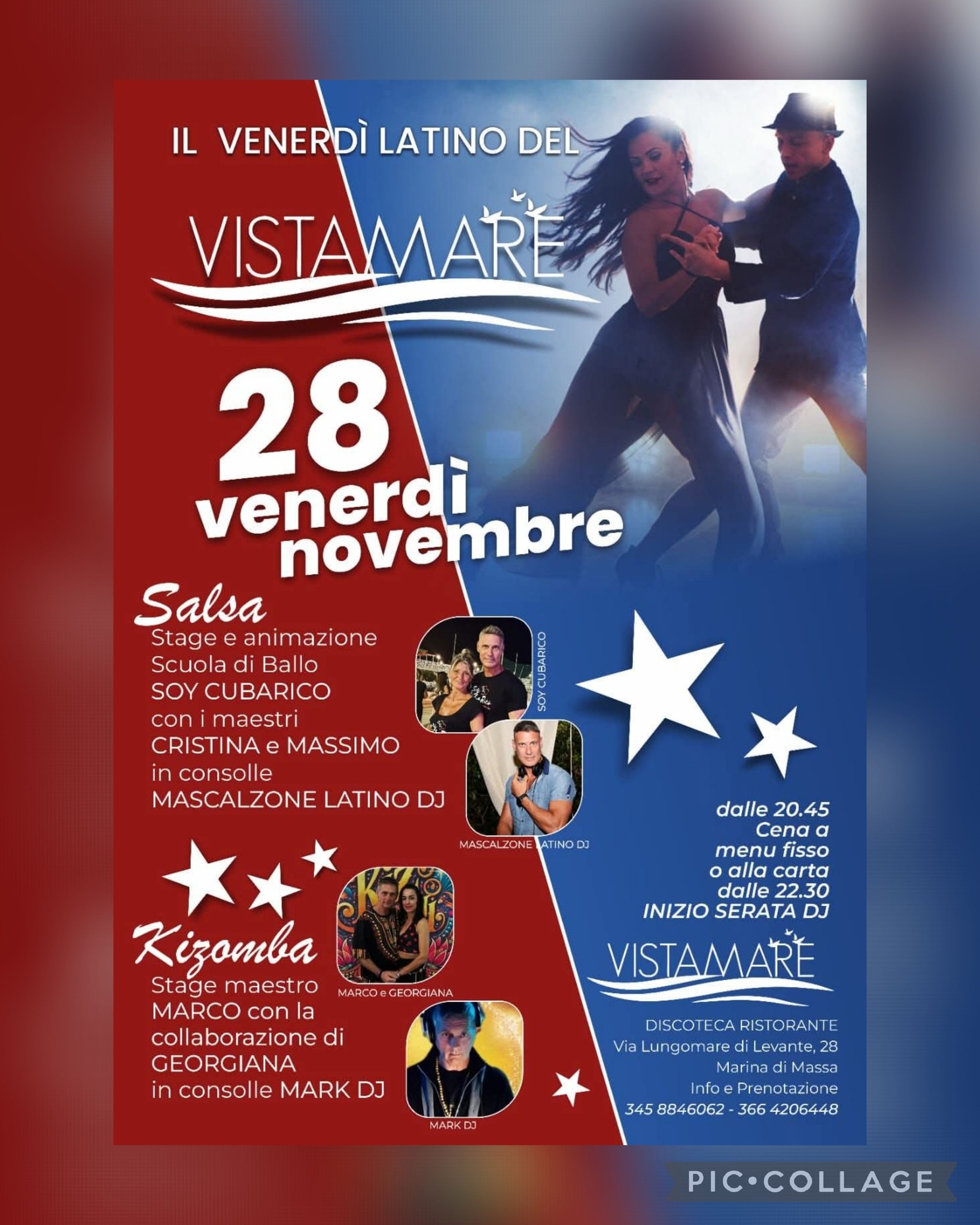 ✨️Vistamare✨️Exclusive Latin Night✨️