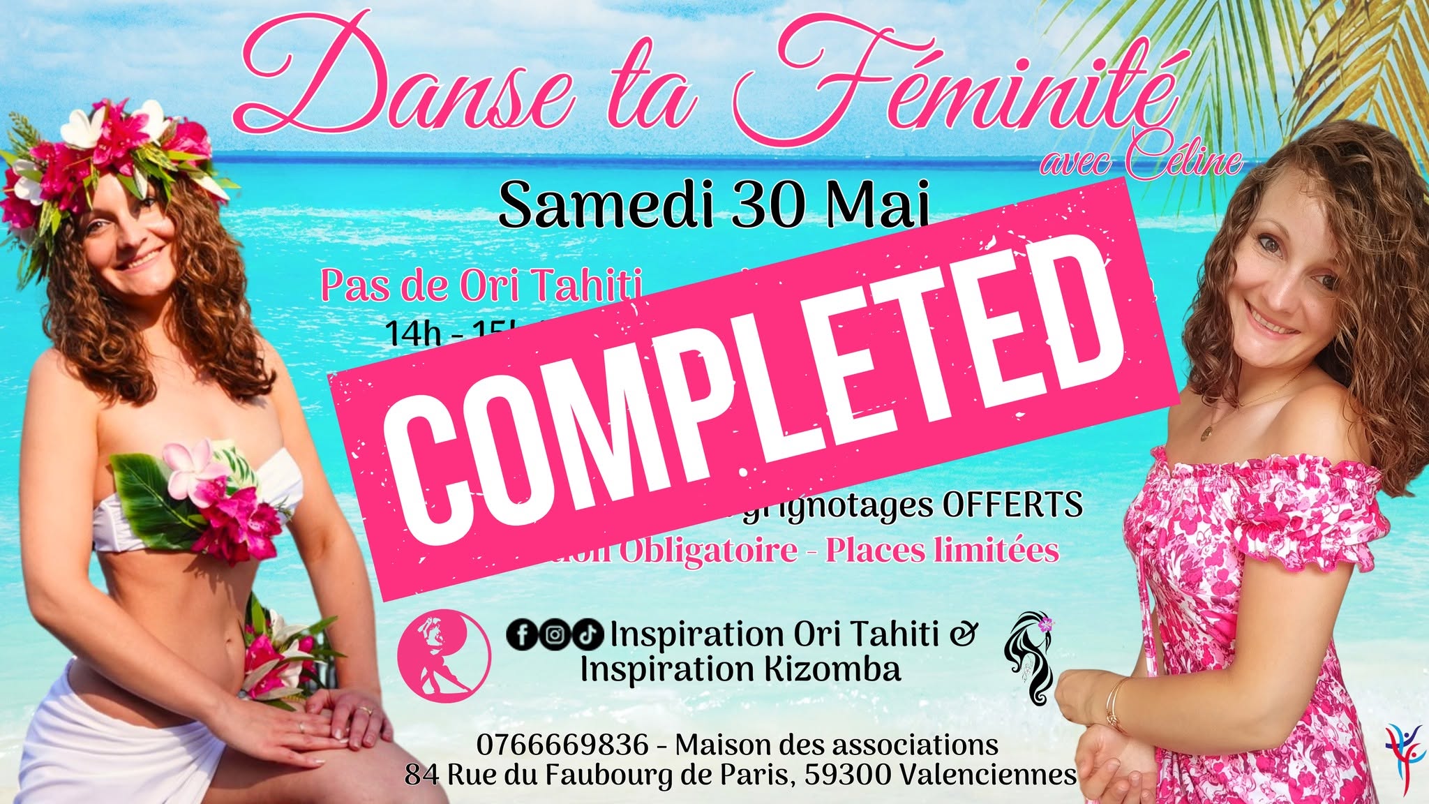 🌺 Danse ta féminité 🌺 Ori Tahiti & Ladystyling Kizomba 💃🏻 Accessible à TOUTES