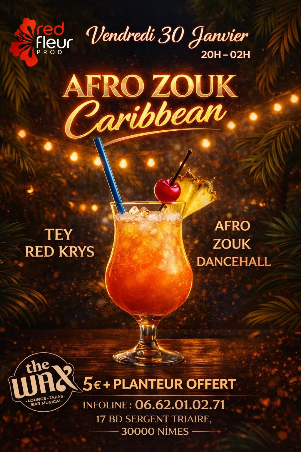 AFRO CARIBBEAN ZOUK 🍹 TEY 🍹 RED KRYS