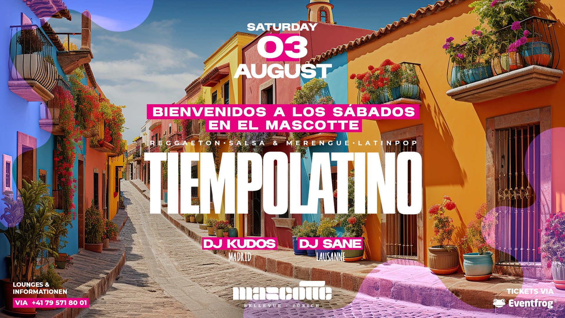 TIEMPOLATINO BIG OPENING • MASCOTTE