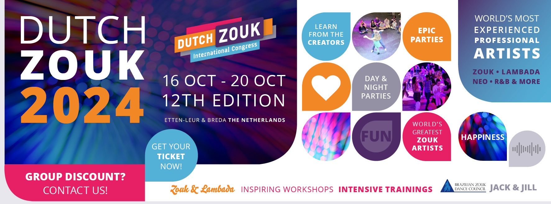 Dutch International Zouk Congress 2024 - 12th edition - Official